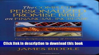 Read Books Complete Personalized Bible On Financial Increase, The PDF Free