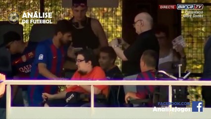 Bonito gesto de André Gomes no dia da sua apresentação pelo Barcelona