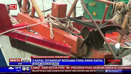 Illegal Fishing, Kapal Asing Berbendera Malaysia Ditangkap