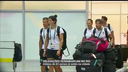 Olimpíada: Mais de 100 delegações já chegaram ao Rio de Janeiro