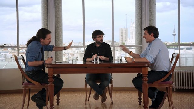 La llamada de atención de Jordi Évole a Albert Rivera y Pablo Iglesias - Salvados