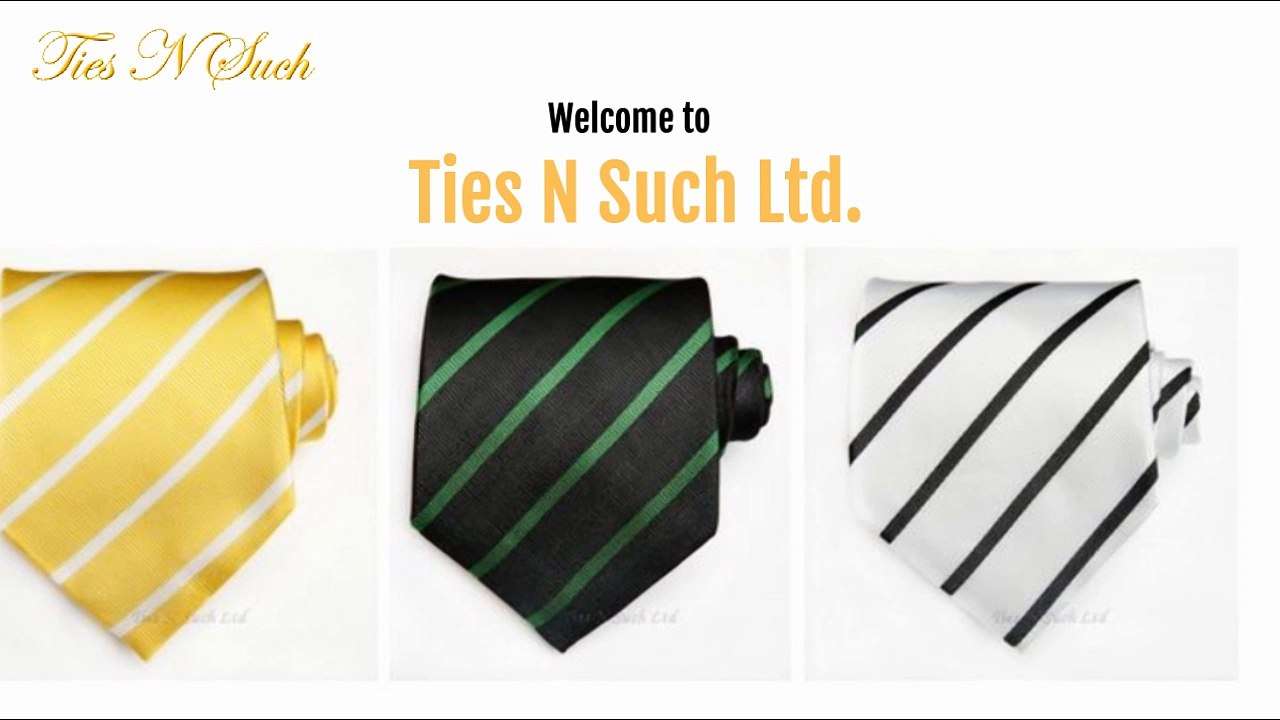 Stylish Ties Online- Tiesnsuch.co.uk