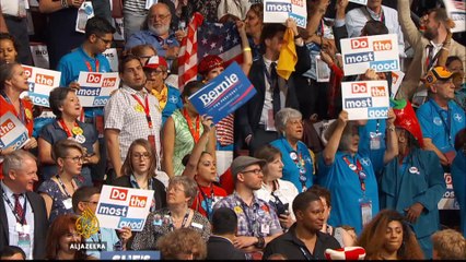 US election: Hillary Clinton becomes Democratic Party's presidential nominee