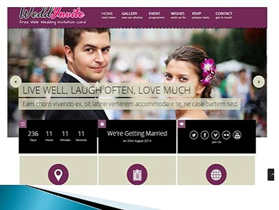 Wedding Invitation Script|Online Wedding Invite Script|Marriage Invitations Script