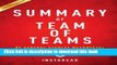 [Download] Summary of Team of Teams: by General Stanley McChrystal | Includes Analysis  Full EBook