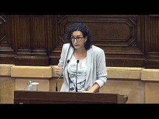 Intervenció de Marta Rovira al Parlament de Catalunya