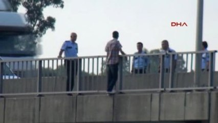 Adana - Köprüde İntihar Girişimi