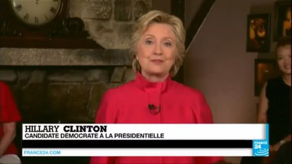 Convention Démocrate : Hillary Clinton officiellement investie candidate à la présidence