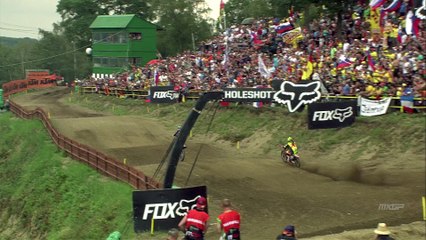 Exciting Battle - NAGL GAJSER PAULIN - MXGP of Czech Rep 2016