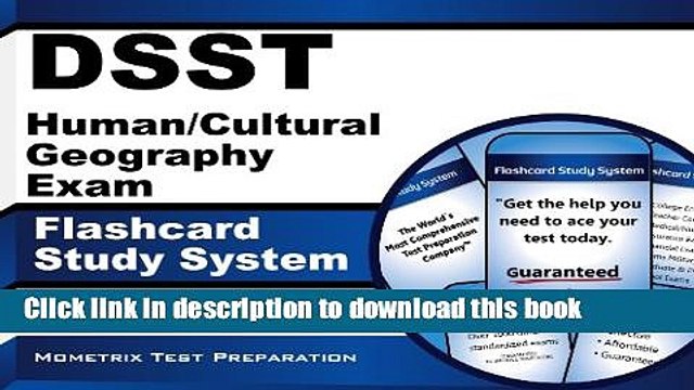 Read DSST Human/Cultural Geography Exam Flashcard Study System: DSST Test Practice Questions