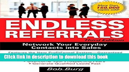 Download Endless Referrals, Third Edition  PDF Free