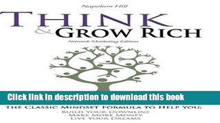 Read Think and Grow Rich - Network Marketing Edition  Ebook Free