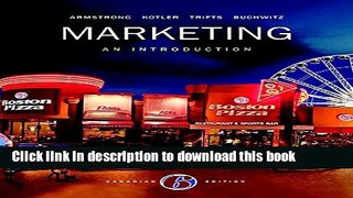 Read Marketing: An Introduction, Sixth Canadian Edition Plus MyMarketingLab with Pearson eText --