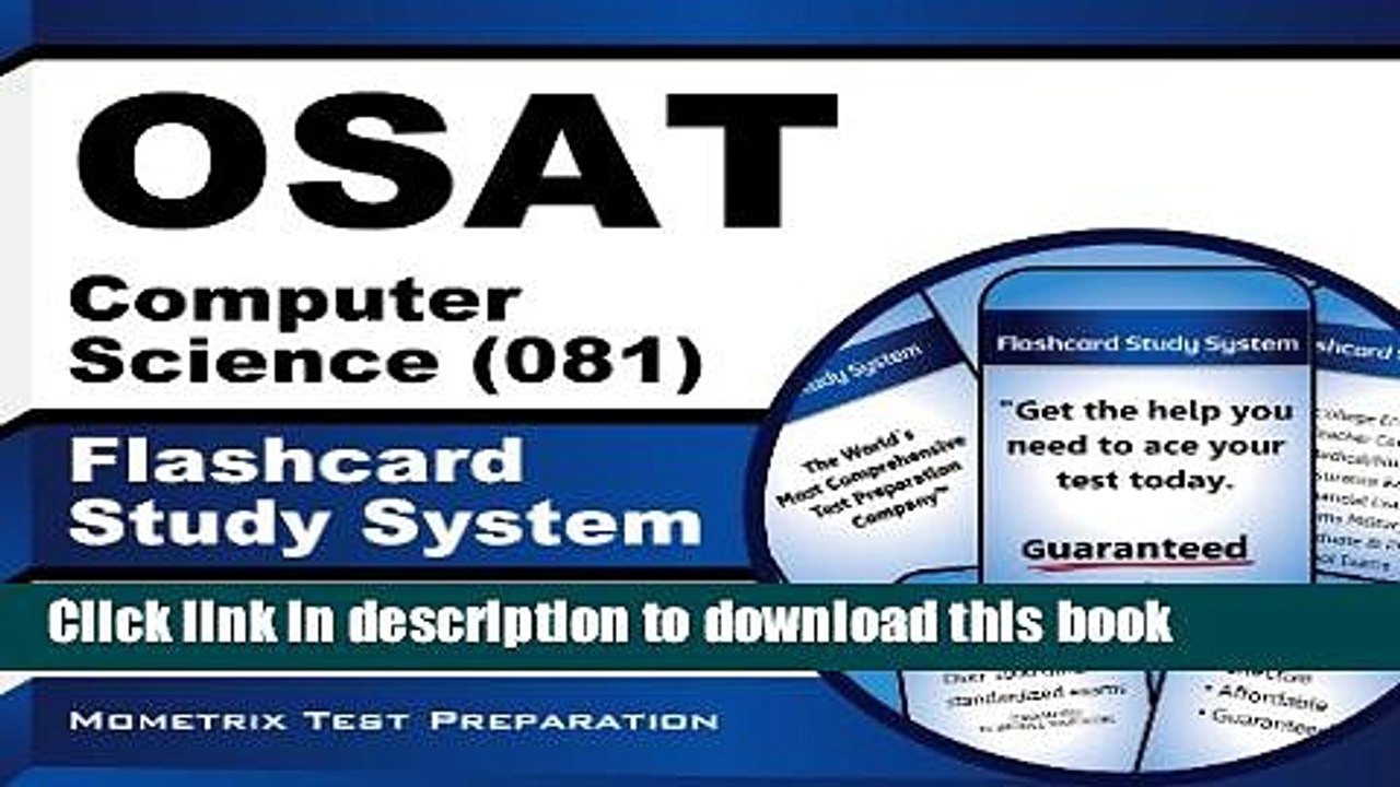 Read OSAT Computer Science (081) Flashcard Study System: CEOE Test Practice Questions   Exam