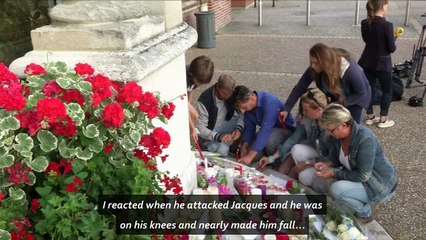 Nun describes terrifying ordeal escaping Normandy attack