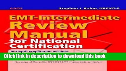 Read EMT-Intermediate Review Manual For National Certification Ebook Online