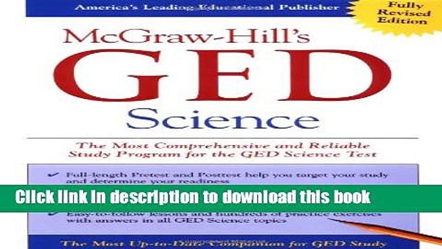 Read McGraw-Hill s GED Science Ebook Free