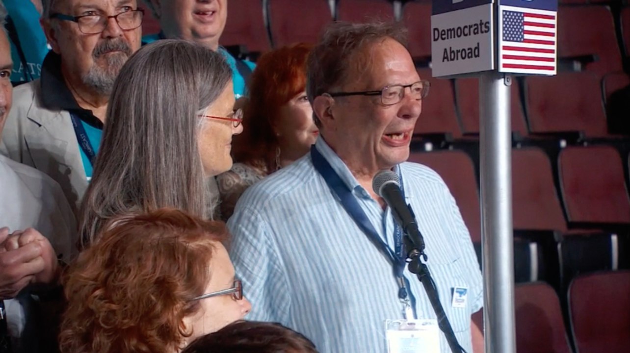 Larry Sanders gets emotional while casting vote for his brother
