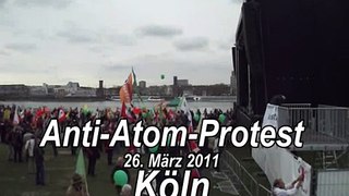 Anti-Atom-Protest am 26. März 2011 in Köln