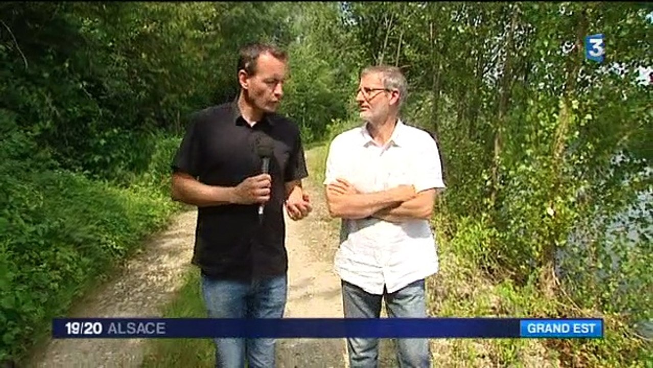 Eté dans l'EST-France3 / la Gravière du Fort - Holtzheim