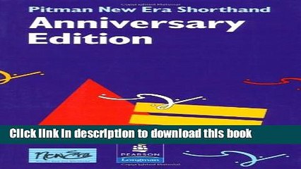 Download Pitman New Era Shorthand Ebook Free