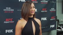 Michelle Waterson after year long layoff is not concerned about rankings 