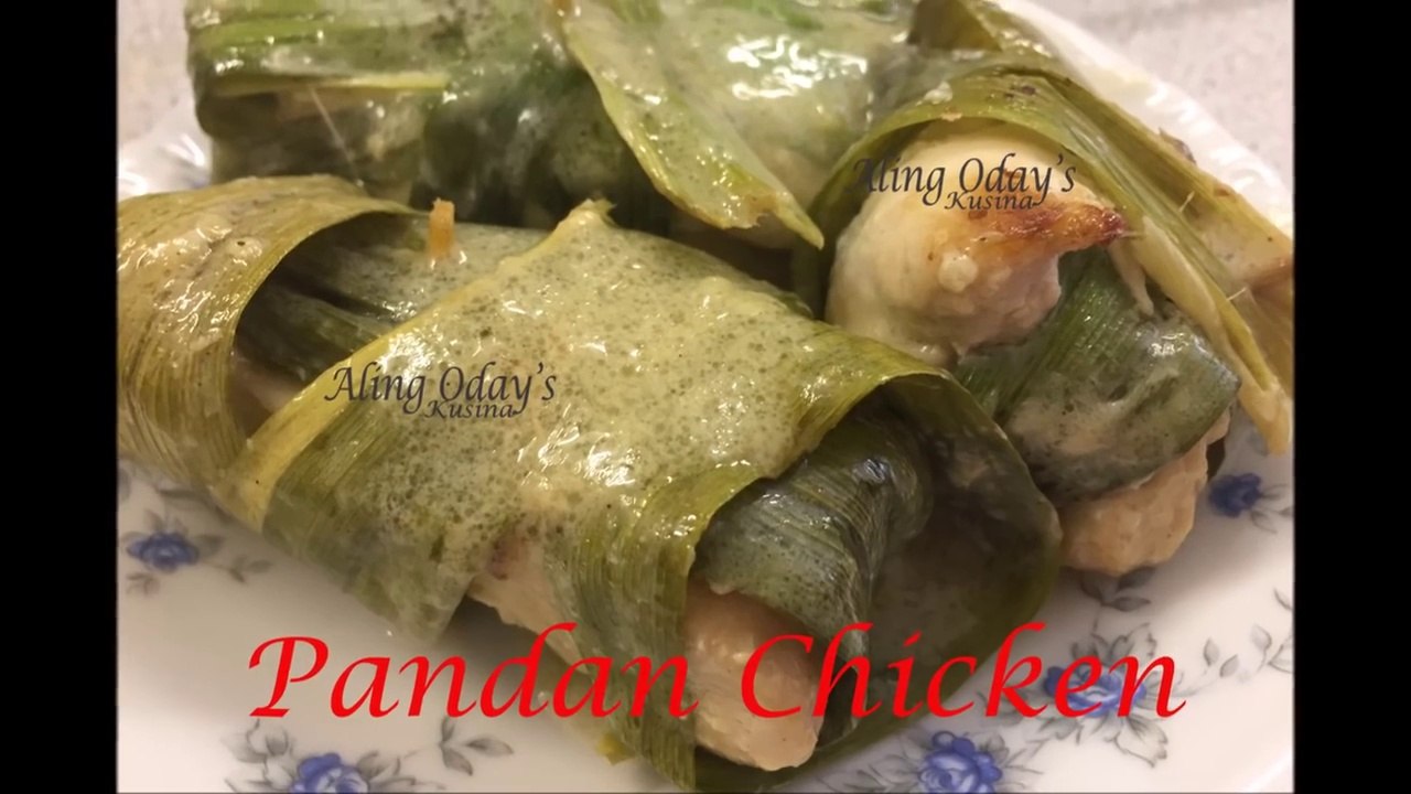 Pandan Chicken sa Gata