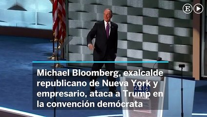 Michael Bloomberg ataca a Trump