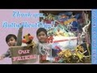 We WON a Giveaway Prize sneak peek | Package Opening | Liam and Taylor's Corner