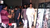Deepika Padukone KISSES Ranveer Singh at Madari Celebrity Screening