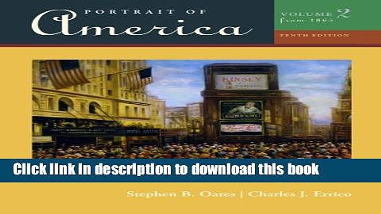 Read Portrait of America, Volume II  Ebook Free