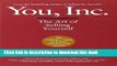[Read PDF] You, Inc.: The Art of Selling Yourself (Warner Business) Download Free