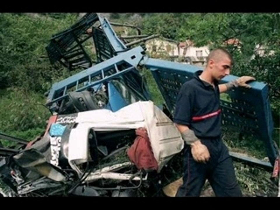 Accident de car à Laffrey