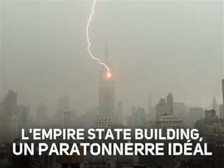 Quand la foudre s'abat sur l'Empire State Building