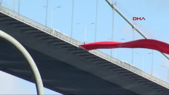 Boğaziçi Köprüsü'nde İntihar Girişimi