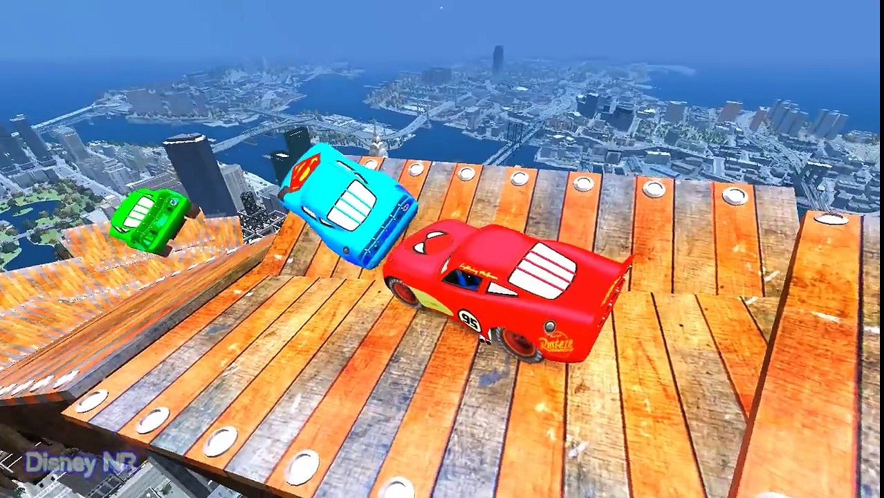 Disney Cars Lightning McQueen & Spiderman & Funny Disney Nursery Rhymes Songs for Childrens