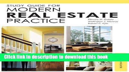 [Read PDF] Study Guide for Modern Real Estate Practice, 18th Edition Ebook Free