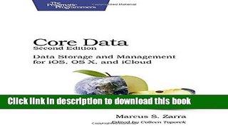 Read Core Data: Data Storage and Management for iOS, OS X, and iCloud Ebook Free