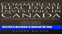 Read Commercial Real Estate Investing in Canada: The Complete Reference for Real Estate