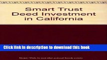 Read Smart trust deed investment in California  Ebook Free