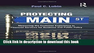 [PDF] Protecting Main Street: Measuring the Customer Experience in Financial Services for Business