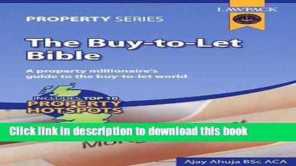 Download Books The Buy-to-let Bible E-Book Download
