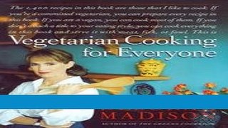 Read Books Vegetarian Cooking for Everyone E-Book Free