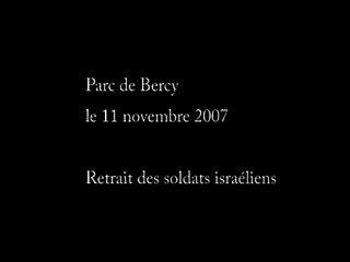 Action Palestine Paris Retrait soldats israeliens! part.2