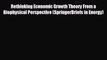 Read hereRethinking Economic Growth Theory From a Biophysical Perspective (SpringerBriefs in