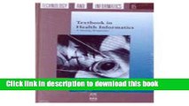 Read Textbook in Health Informatics: A Nursing Perspective Ebook Free