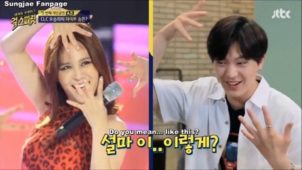 [ENG SUB] Girl's Spirit Sungjae & Eunkwang Cut