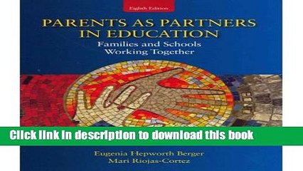 Read Parents as Partners in Education: Families and Schools Working Together (Paperback) - Common