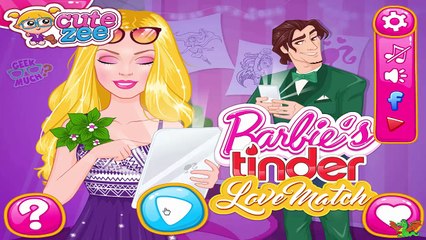 Barbie Tinder Love Match Game  - Best Barbie Video Games For Girls
