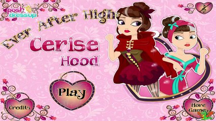 Ever After High Cerise Hood Face Treatment Game  - Video Games For Girls